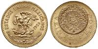 20 peso 1959, Meksyk, złoto "900" 16.59 g