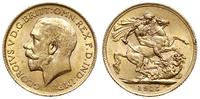1 funt 1915, Londyn, złoto 7.98 g, Spink 3996