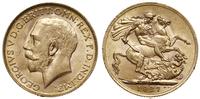 1 funt 1927/SA, Pretoria, złoto 7.98 g, Spink 40