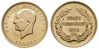 100 kurusz 1983 (1923/60), Kemal Atatürk, złoto 