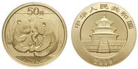 50 juanów 2009, Misie panda, złoto '999', 3.11 g