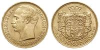 20 koron 1908, Kopenhaga, złoto 8.97 g, Fr. 297
