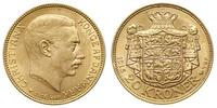 20 koron 1916, Kopenhaga, złoto 8.95 g, Fr. 299