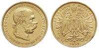 20 koron 1893, złoto 6.74 g