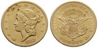 20 dolarów 1857 S, San Francisco, złoto 33.34 g