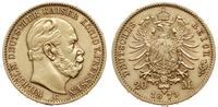 20 marek 1873/C, Frankfurt, złoto 7.92 g, Jaeger