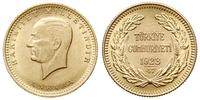 100 kurush AH1923/47 (1970), złoto "917" 7.22 g,