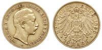 10 marek 1890/A, Berlin, złoto 3.94 g, Jaeger 25