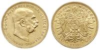 10 koron 1910, Wiedeń, złoto 3.39 g