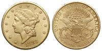 20 dolarów 1883/CC, Carson City, złoto 33.41 g, 