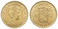 10 guldenów 1911, Utrecht, złoto 6.71 g, Fr 349