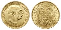 10 koron 1912, Wiedeń, nowe bicie, złoto 3.38 g,