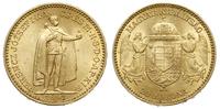 20 koron 1893, Wiedeń, złoto 6.77 g, minimalne u