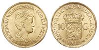 10 guldenów 1912, Utrecht, złoto 6.72 g, zapiłow