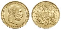 20 koron 1893, Wiedeń, złoto 6.78 g, Fr 504