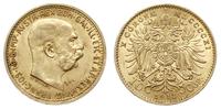 10 koron 1911, Wiedeń, złoto 3.39 g