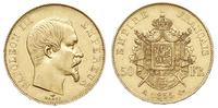 50 franków 1855 A, Paryż, złoto 16.12 g, Fr. 571