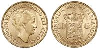10 guldenów 1925, Utrecht, złoto 6.73g, Friedber