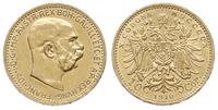 10 koron 1910, Wiedeń, złoto 3.38 g, Fr. 513