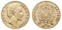 10 marek 1873/D, Monachium, złoto 3.92 g, Jaeger