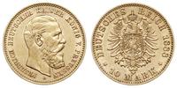 10 marek 1888/A, Berlin, złoto 3.96 g, Jaeger 24