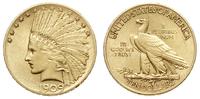 10 dolarów 1909, Filadelfia, Głowa Indianina, zł
