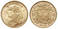 20 franków 1949/B, Berno, złoto 6.44 g, Fr. 499