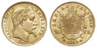20 franków 1869/BB, Strasburg, złoto 6.45 g, Gad