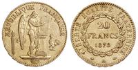 20 franków 1878/A, Paryż, złoto 6.43 g, Gadoury 