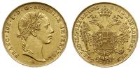 dukat 1855/A, Wiedeń, złoto 3.47g, Friedberg 490