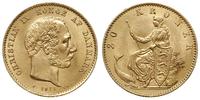 20 koron 1873, Kopenhaga, złoto 8.96g, Friedberg
