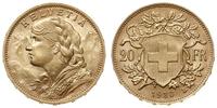 20 franków 1930/B, Berno, złoto 6.46g, Friedberg