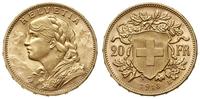 20 franków 1913/B, Berno, złoto 6.45g, Friedberg