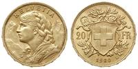 20 franków 1900/B, Berno, złoto 6.46g, Friedberg