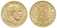 10 marek 1875/A, Berlin, złoto 3.94 g., J. 245