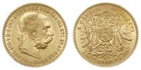 10 koron 1906, Wiedeń, złoto 3.39 g