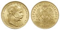 8 florenów = 20 franków 1892, Wiedeń, Nowe bicie