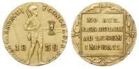 dukat 1839, Utrecht, złoto 3.40 g, Fr. 331