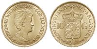 10 guldenów 1912, Utrecht, złoto 6.71 g, Fr. 349
