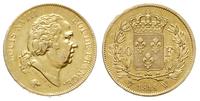 40 franków 1818/W, Lille, złoto 12.87 g, Gadoury