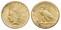 10 dolarów 1910/D, Denver, Indianin, złoto 16.71