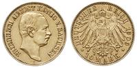 10 marek 1909 E, Muldenhütten, złoto 3.97 g, Fr.
