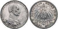 3 marki 1913/A, Berlin, Cesarz w uniformie, J. 1