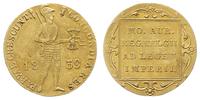 dukat typu niderlandzkiego 1839, złoto 3.49 g, B