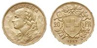 20 franków 1927/B, Berno, złoto 6.45 g, Freidber