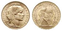 20 franków 1911, Paryż, złoto 6.45 g