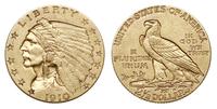2 1/2 dolara 1910, Filadelfia, Indianin, złoto 4