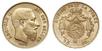20 franków 1869, złoto 6.43 g, ładne, Friedberg 