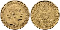 20 marek 1910/A, Berlin, złoto, 7.96 g