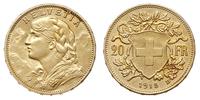 20 franków 1915, Berno, złoto 6.44 g, Fr. 499